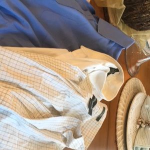 3 men’s dress shirts ex cond